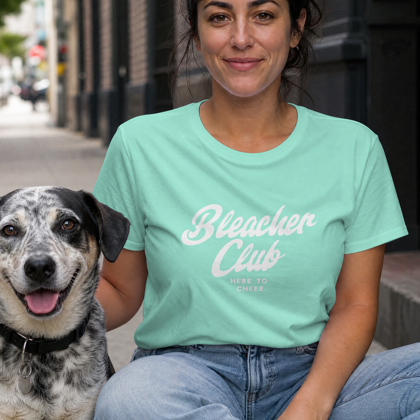 Bleacher Club, Here to Cheer Tshirt