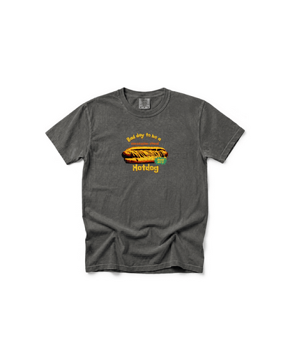 Bad Day to Be a Concession Stand Hot Dog Comfort Colors Tee | Funny Sports Dad Gift