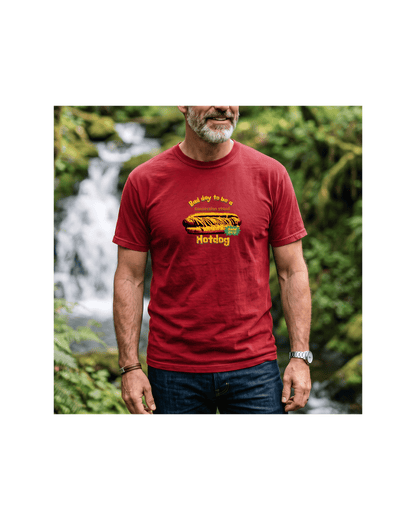 Bad Day to Be a Concession Stand Hot Dog Comfort Colors Tee | Funny Sports Dad Gift