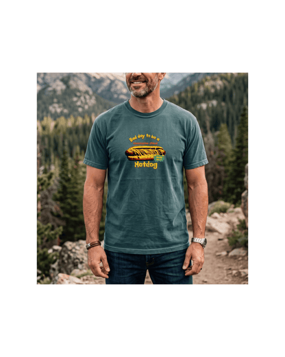 Bad Day to Be a Concession Stand Hot Dog Comfort Colors Tee | Funny Sports Dad Gift