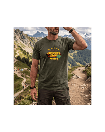 Bad Day to Be a Concession Stand Hot Dog Comfort Colors Tee | Funny Sports Dad Gift
