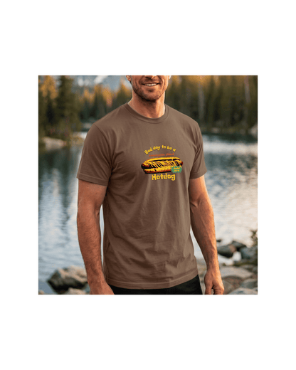 Bad Day to Be a Concession Stand Hot Dog Comfort Colors Tee | Funny Sports Dad Gift