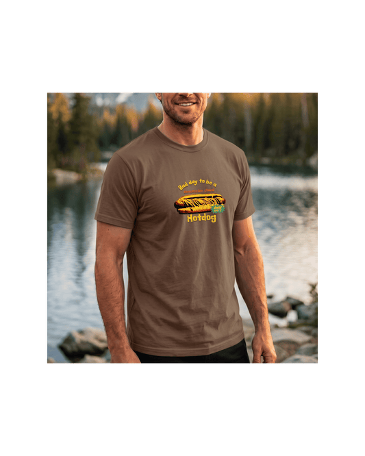 Bad Day to Be a Concession Stand Hot Dog Comfort Colors Tee | Funny Sports Dad Gift