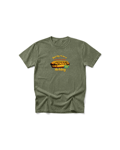 Bad Day to Be a Concession Stand Hot Dog Comfort Colors Tee | Funny Sports Dad Gift