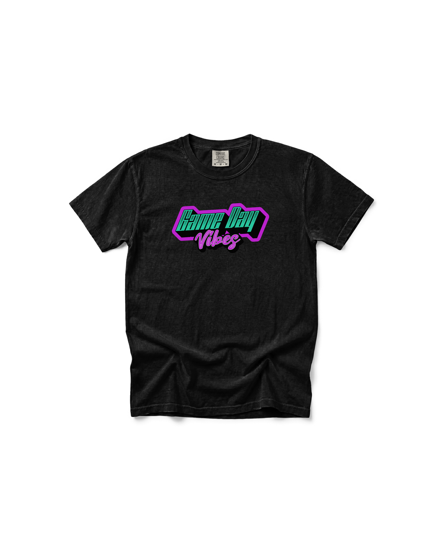 Game Day Vibes Shirt | Bright Comfort Colors Tee