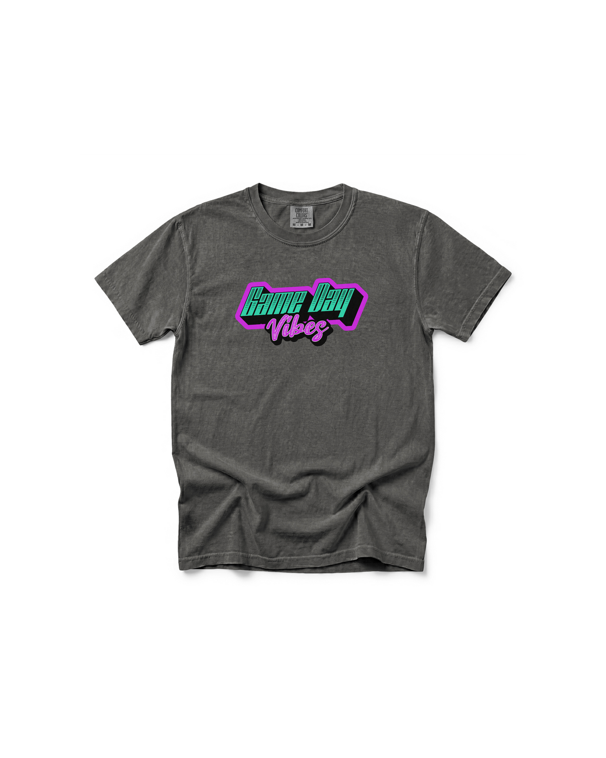 Game Day Vibes Shirt | Bright Comfort Colors Tee