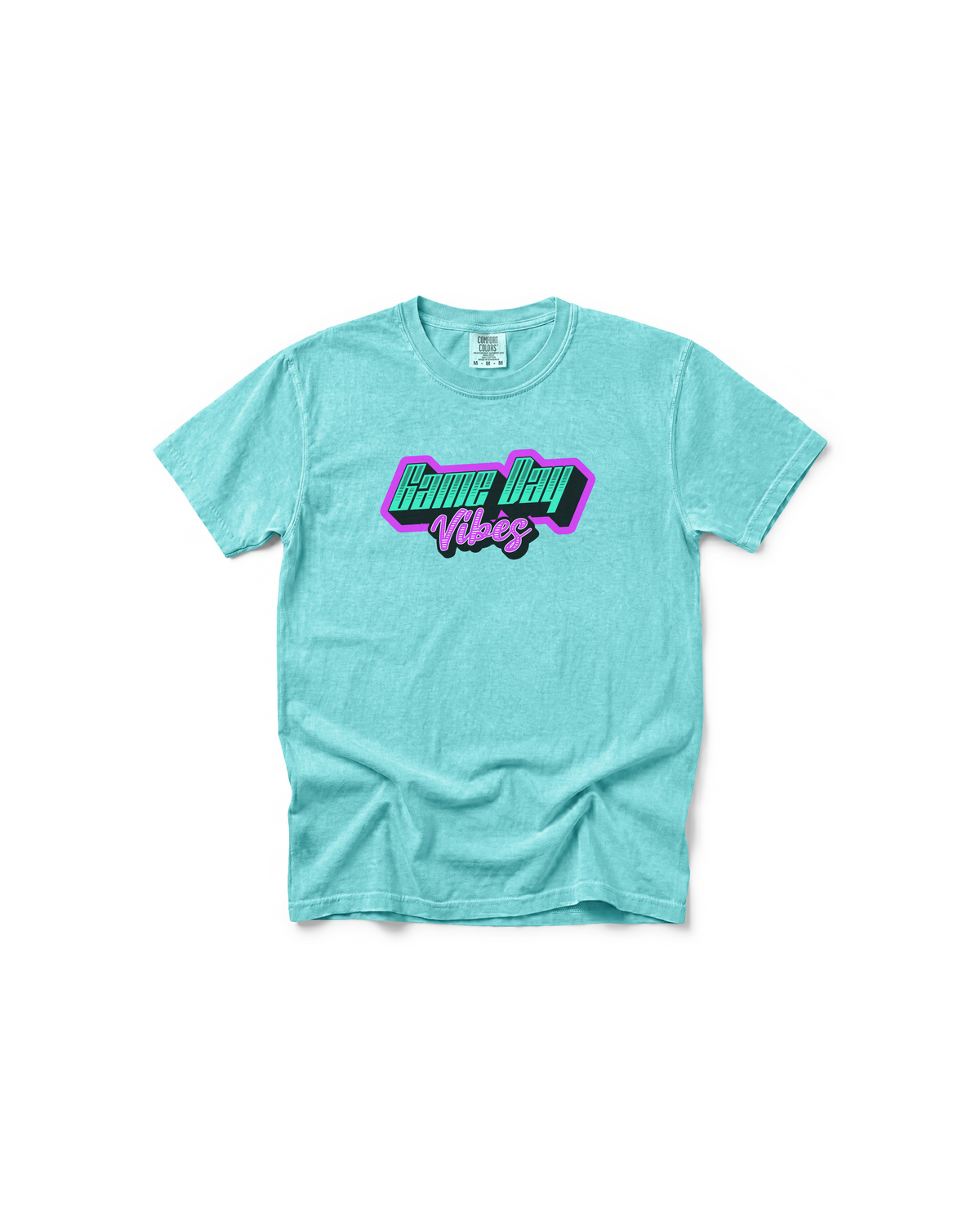 Game Day Vibes Shirt | Bright Comfort Colors Tee