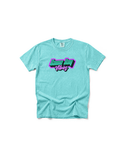 Game Day Vibes Shirt | Bright Comfort Colors Tee
