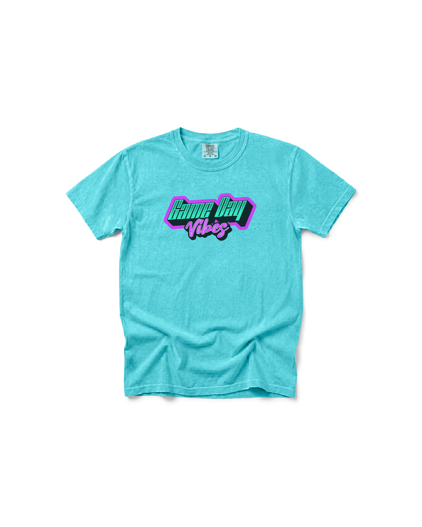 Game Day Vibes Shirt | Bright Comfort Colors Tee