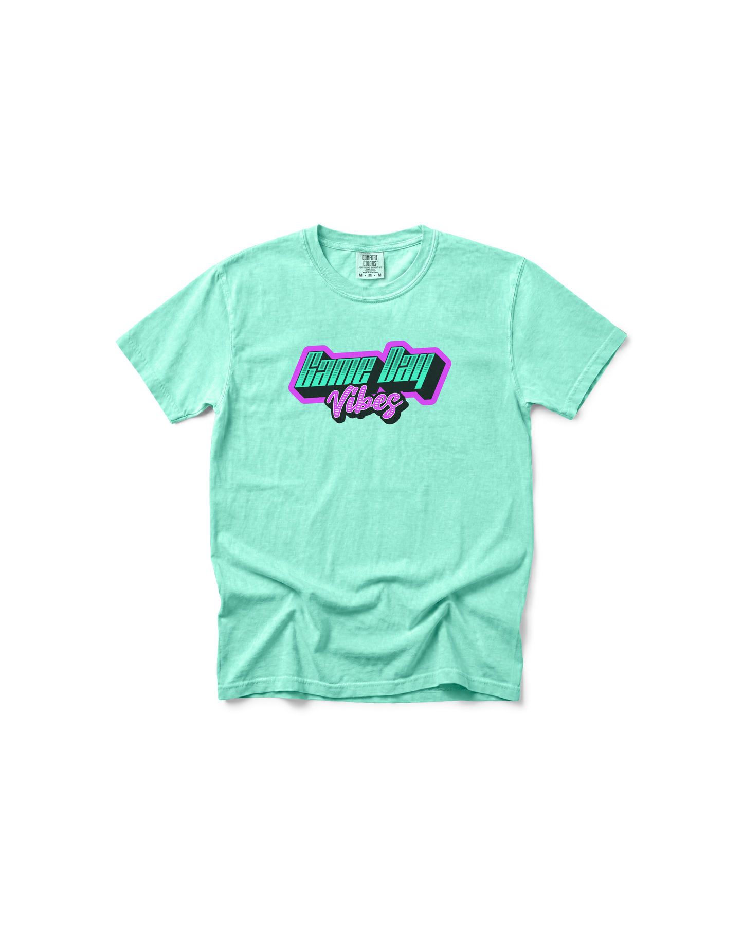 Game Day Vibes Shirt | Bright Comfort Colors Tee