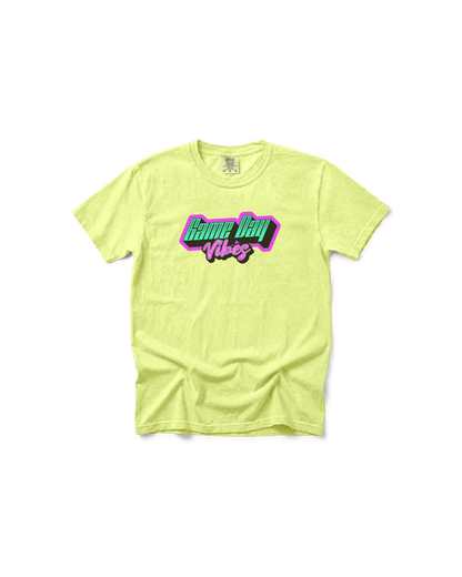 Game Day Vibes Shirt | Bright Comfort Colors Tee