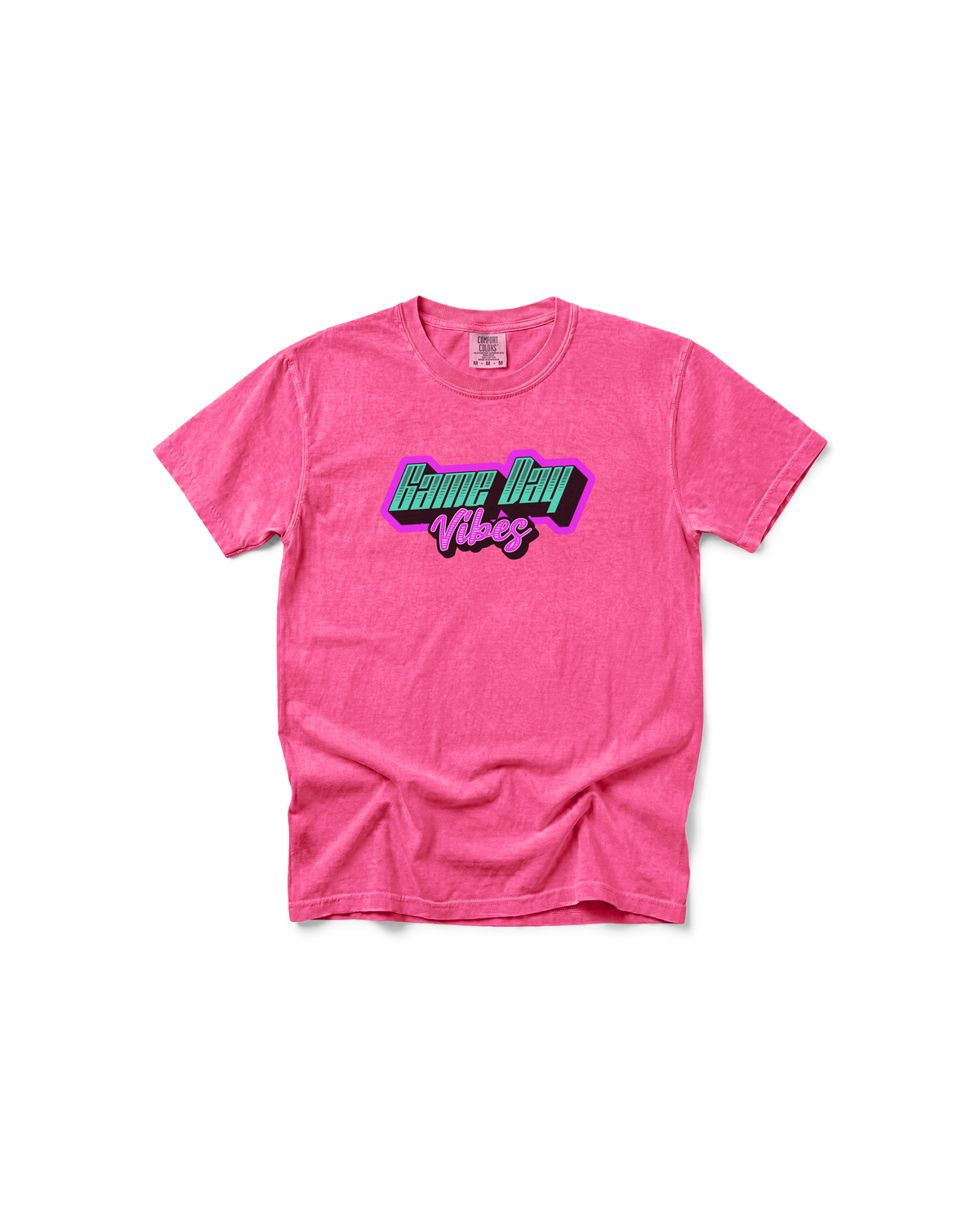 Game Day Vibes Shirt | Bright Comfort Colors Tee