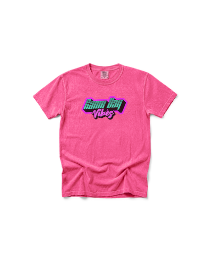 Game Day Vibes Shirt | Bright Comfort Colors Tee