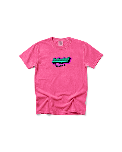 Comfort Colors Volleyball Mom Shirt | Neon Game Day Tee