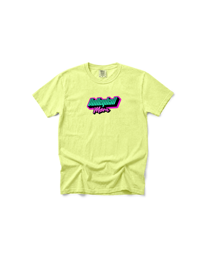 Comfort Colors Volleyball Mom Shirt | Neon Game Day Tee