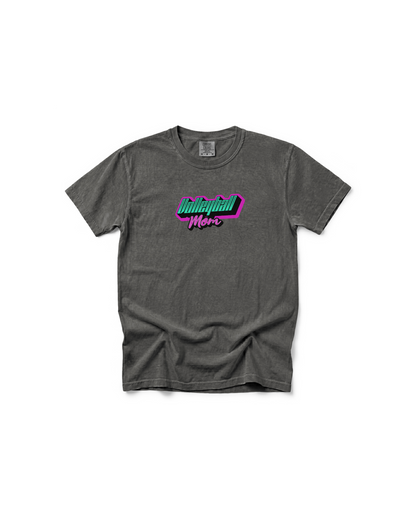 Comfort Colors Volleyball Mom Shirt | Neon Game Day Tee