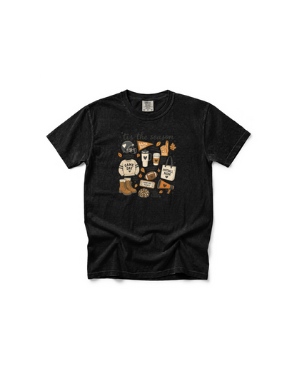 Football Mom Fall Tee | Comfort Colors Game Day Shirt