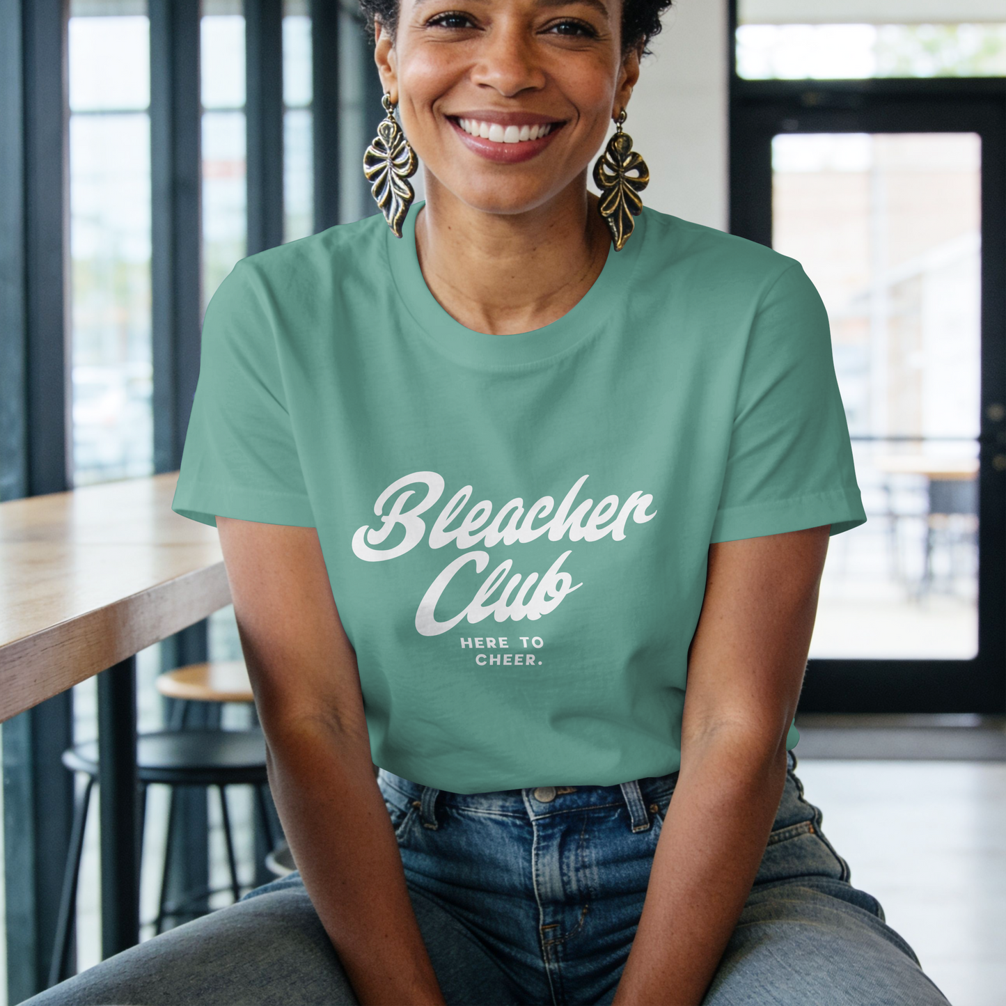 Bleacher Club, Here to Cheer Tshirt