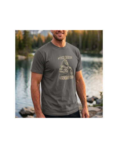 Bigfoot Is a Football Dad | Funny Dad Game Day Shirt