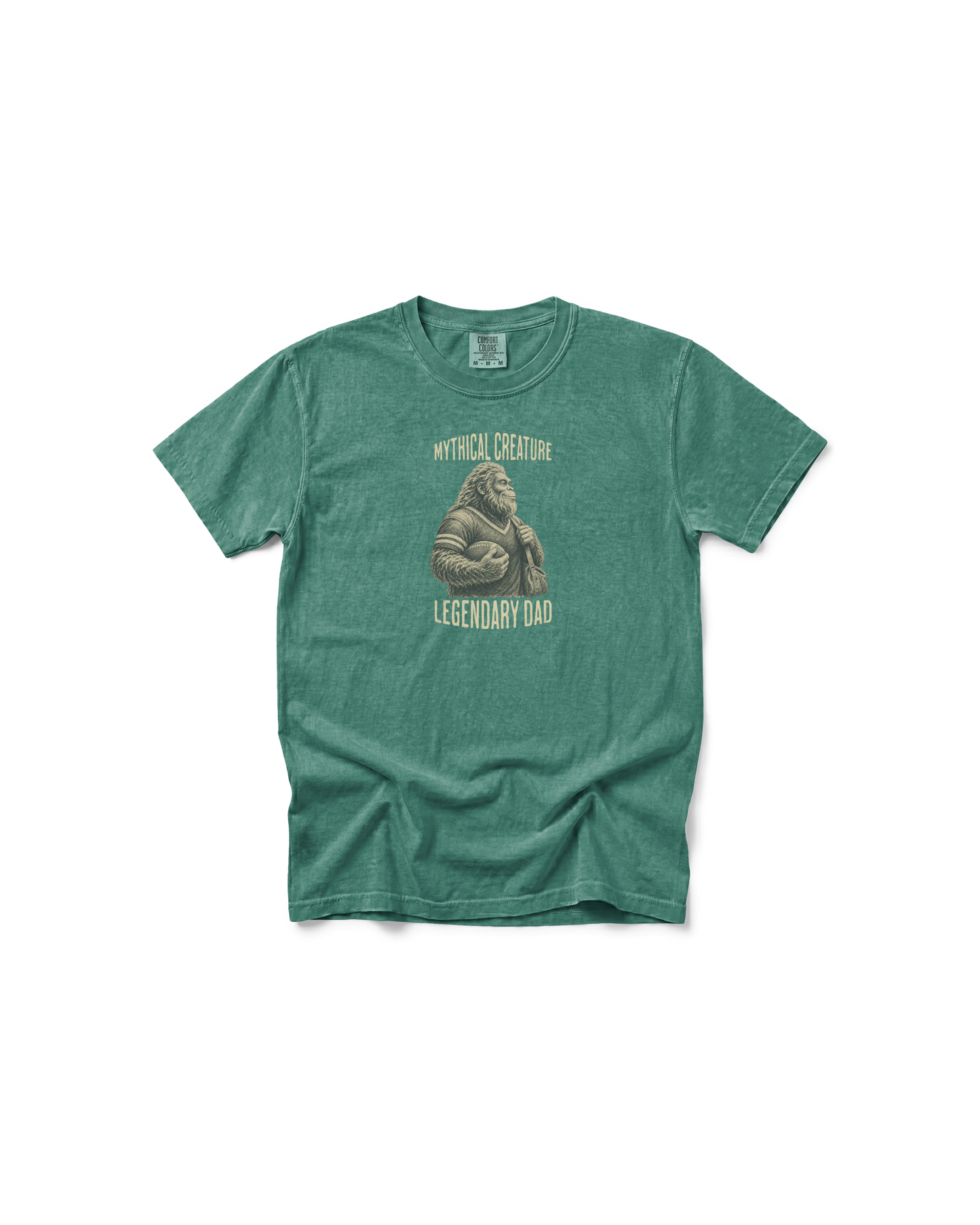 Bigfoot Is a Football Dad | Funny Dad Game Day Shirt