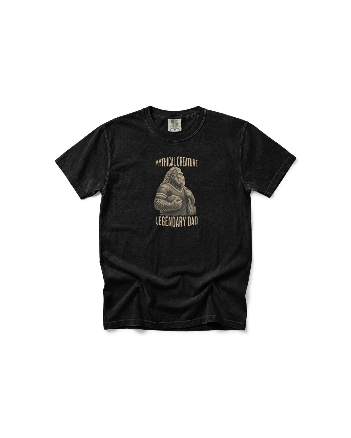 Bigfoot Is a Football Dad | Funny Dad Game Day Shirt