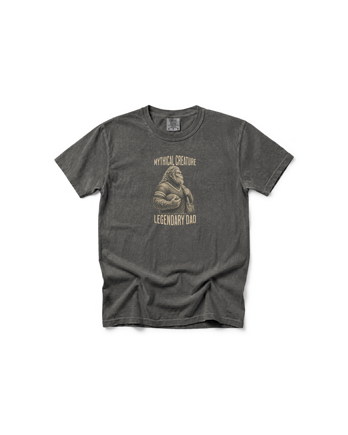 Bigfoot Is a Football Dad | Funny Dad Game Day Shirt