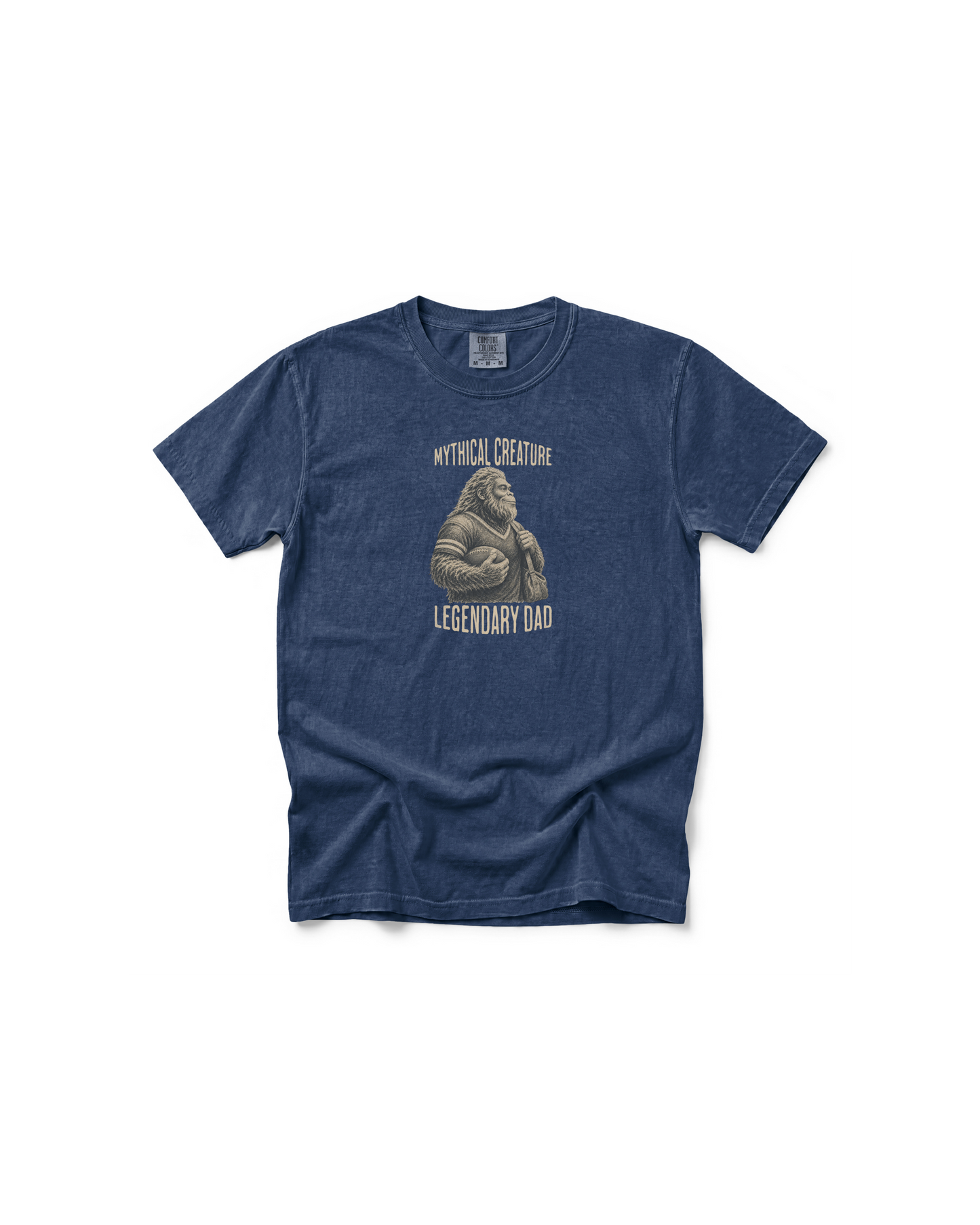 Bigfoot Is a Football Dad | Funny Dad Game Day Shirt