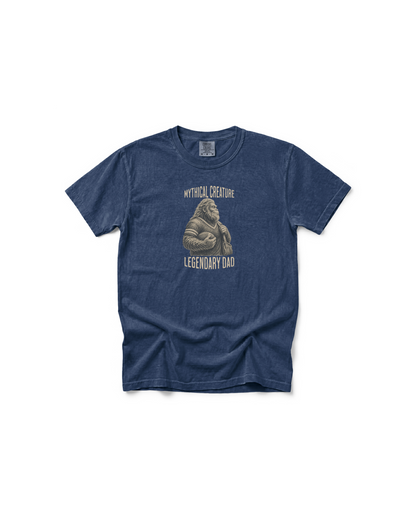 Bigfoot Is a Football Dad | Funny Dad Game Day Shirt