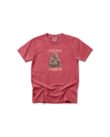 Bigfoot Is a Football Dad | Funny Dad Game Day Shirt