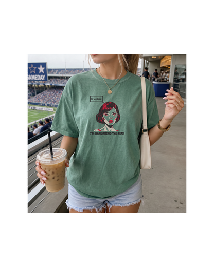 Haunting the Refs | Funny Mom Comfort Colors Tee