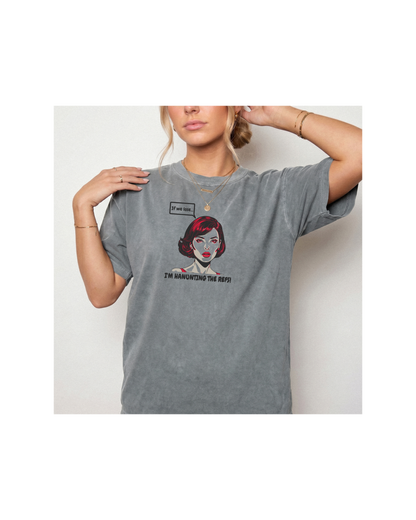 Haunting the Refs | Funny Mom Comfort Colors Tee