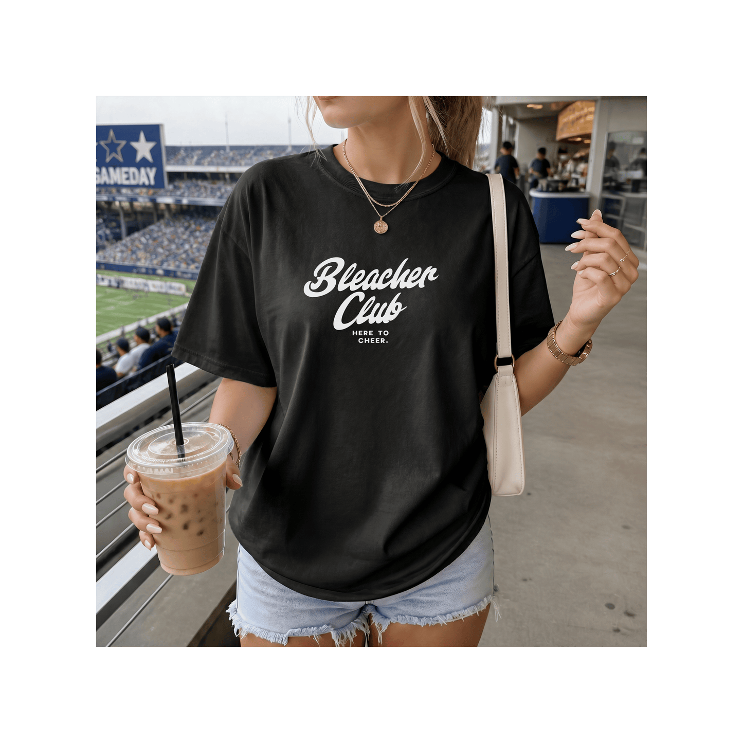 Bleacher Club, Here to Cheer Tshirt