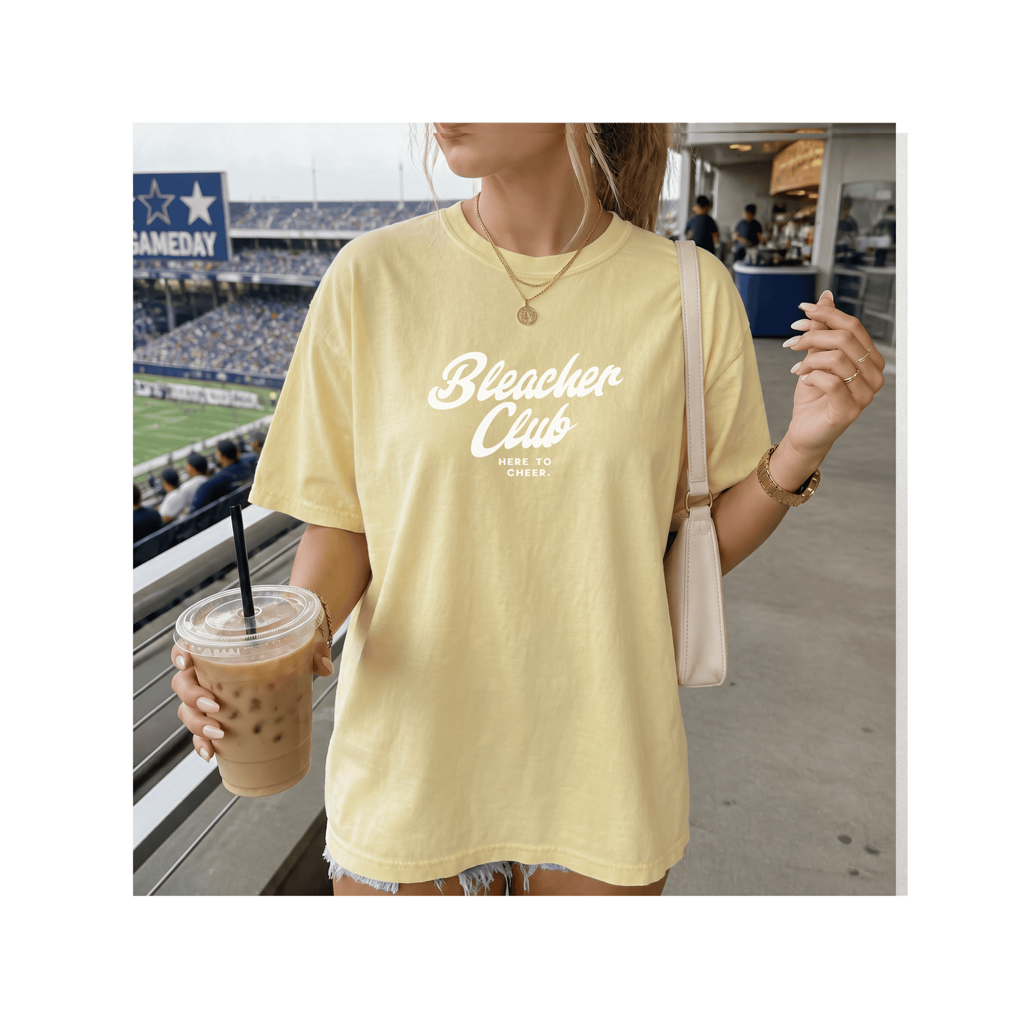 Bleacher Club, Here to Cheer Tshirt