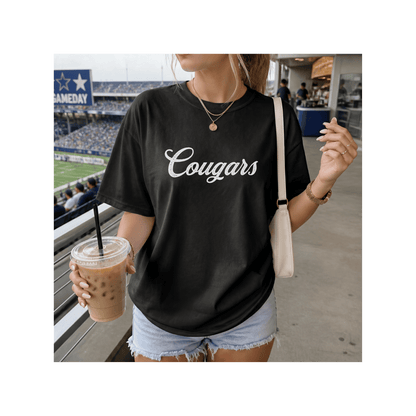 Cougars Mascot Comfort Colors T-Shirt