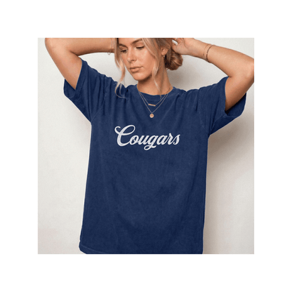 Cougars Mascot Comfort Colors T-Shirt
