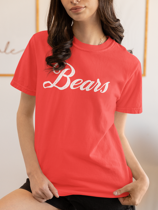 Customizable Bears Mascot Heavyweight T-Shirt