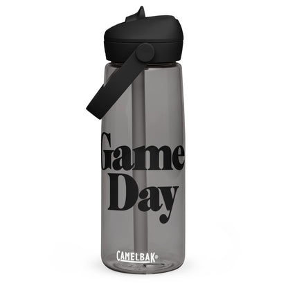 "Game Day" Flip Straw Water Bottle