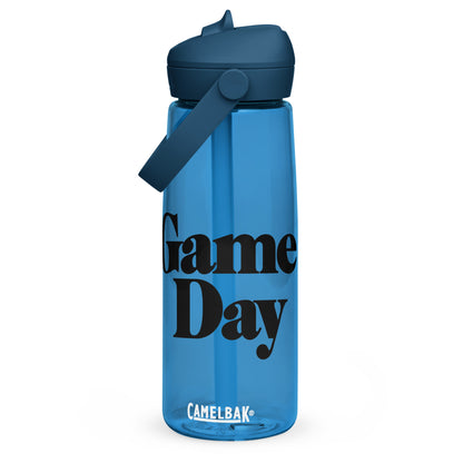 "Game Day" Flip Straw Water Bottle