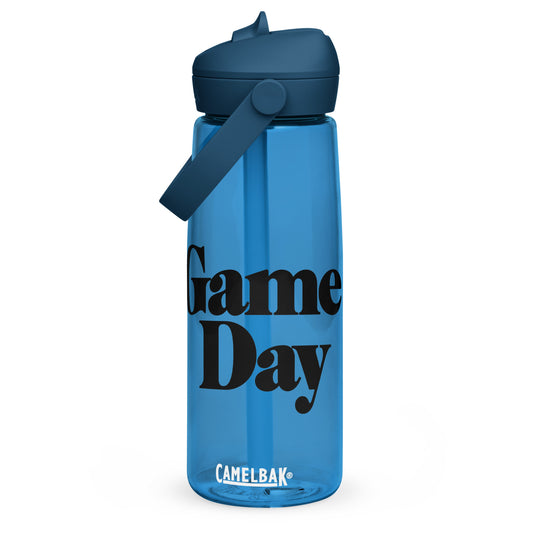"Game Day" Flip Straw Water Bottle