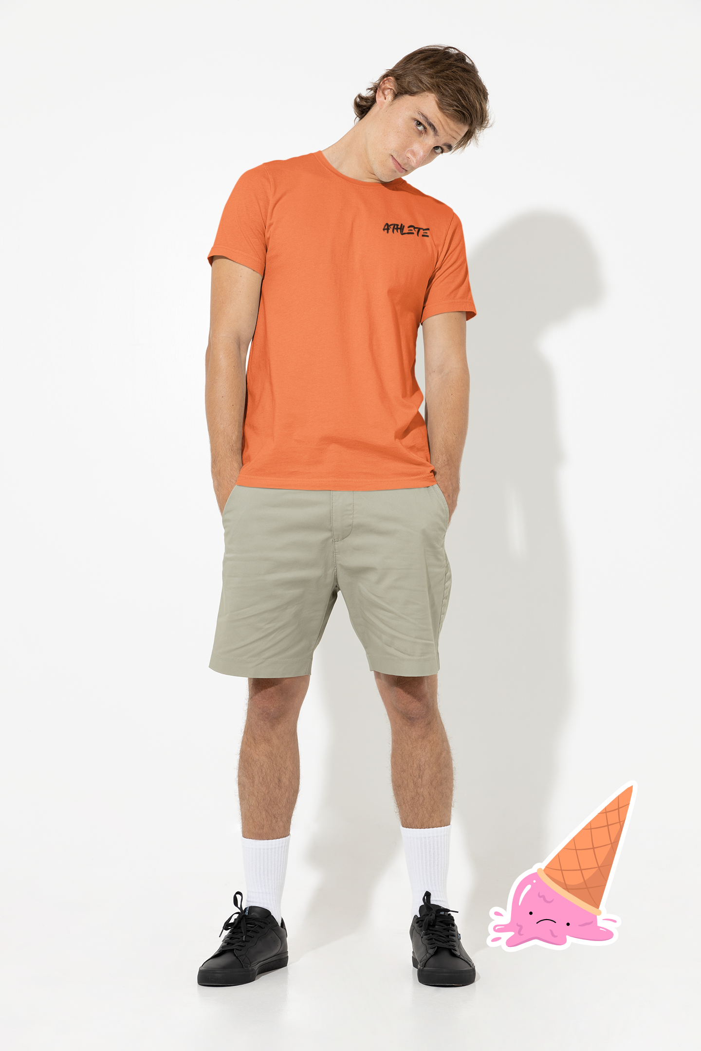 "Athlete" Upside Down Unisex t-shirt