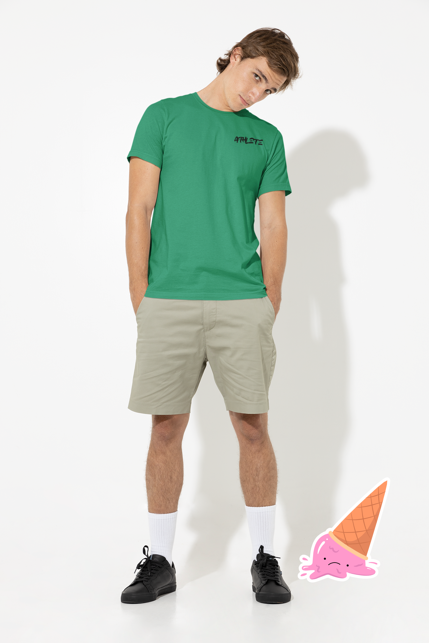 "Athlete" Upside Down Unisex t-shirt