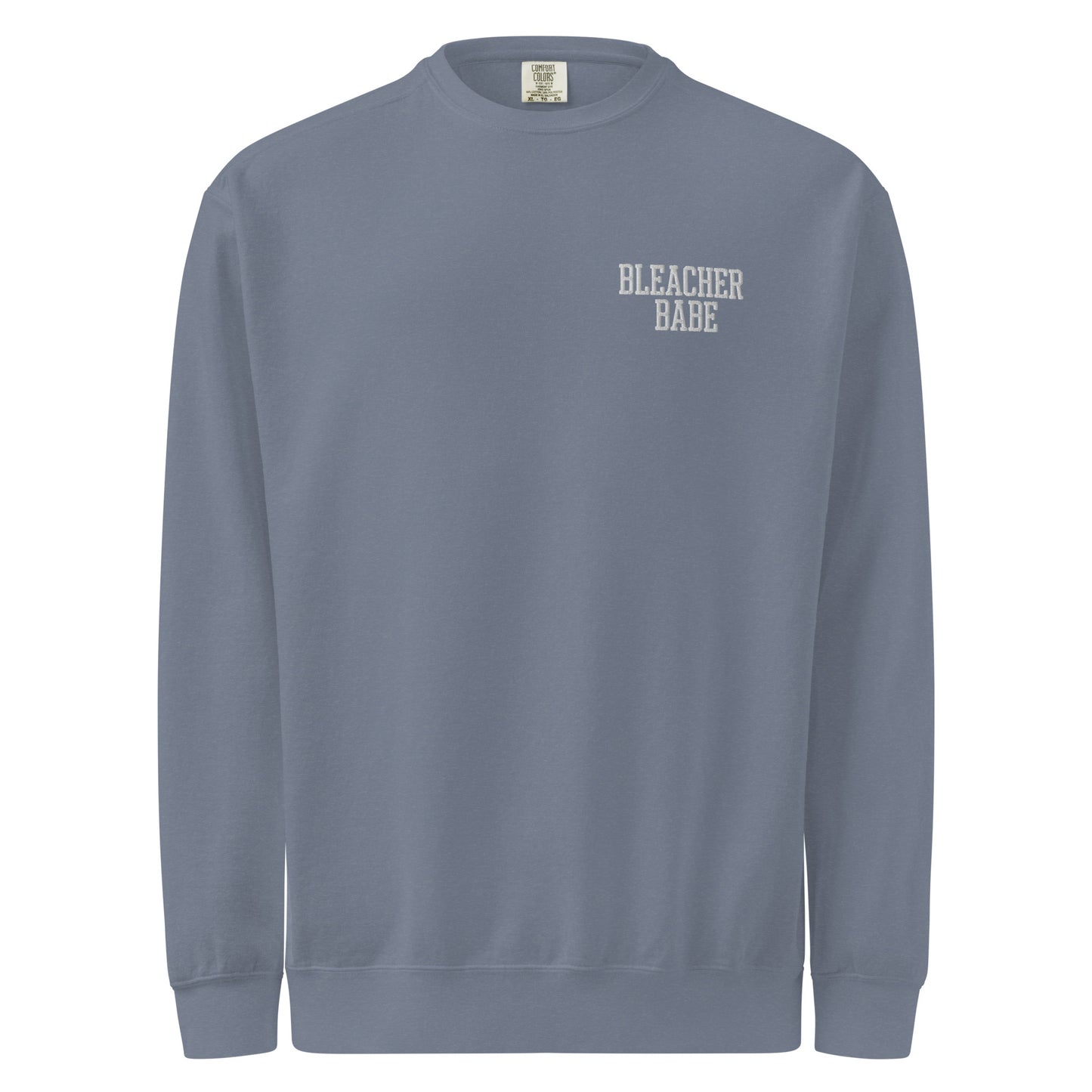 Bleacher Babe Embroidered Crewneck Sweatshirt