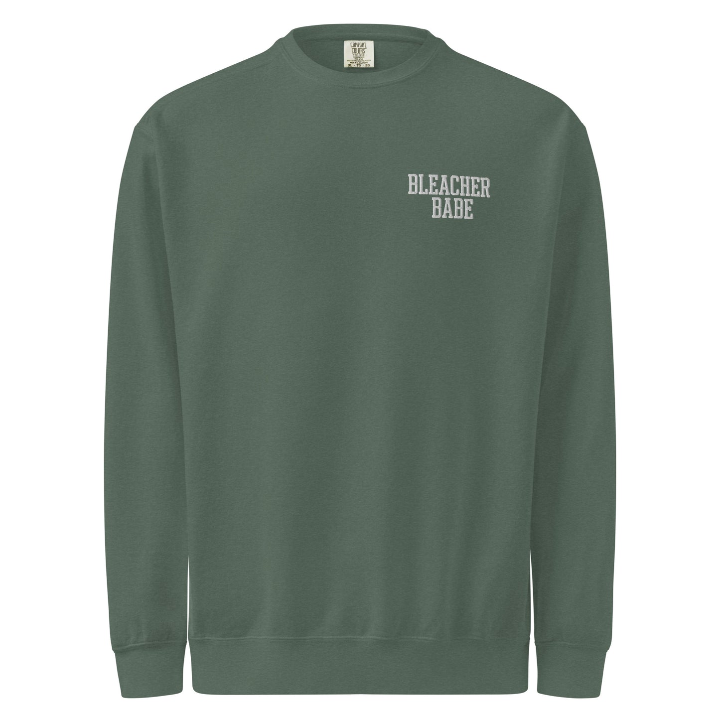 Bleacher Babe Embroidered Crewneck Sweatshirt