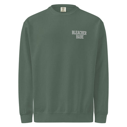 Bleacher Babe Embroidered Crewneck Sweatshirt