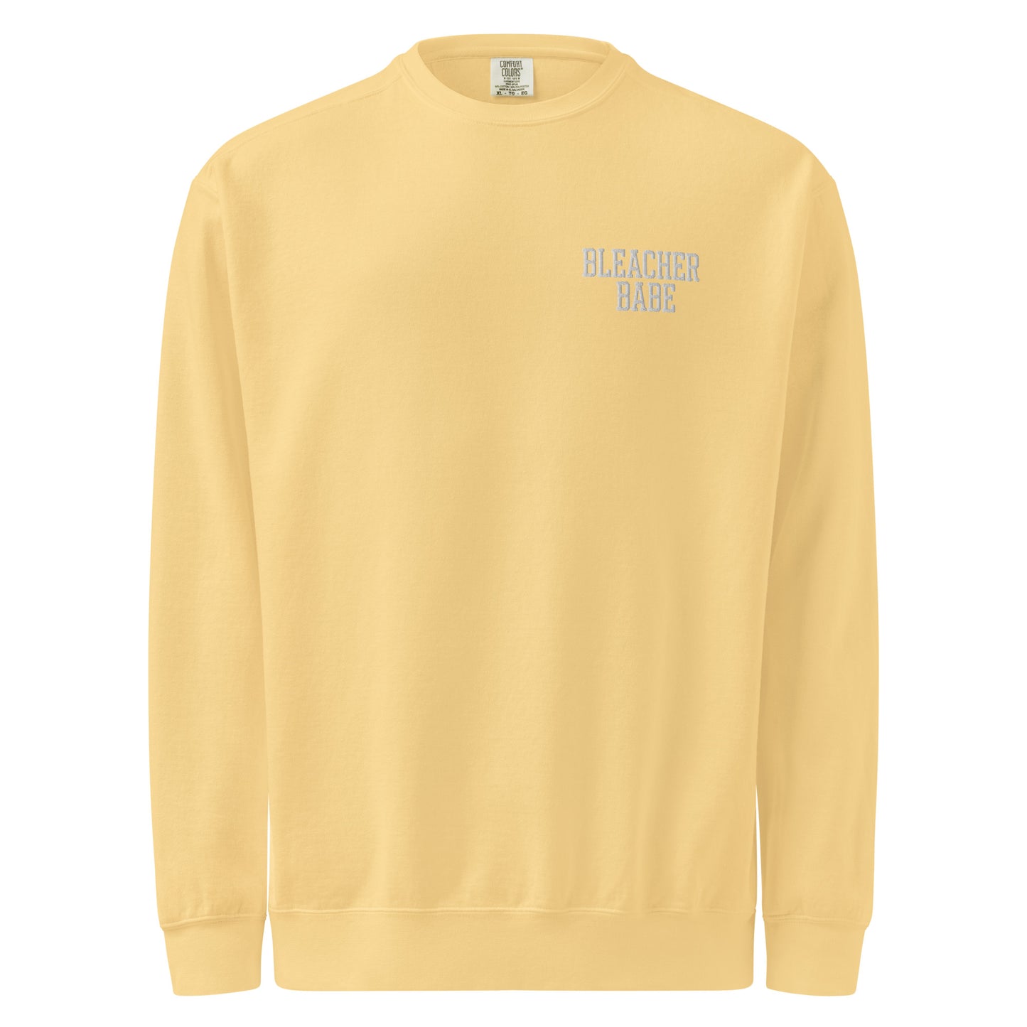Bleacher Babe Embroidered Crewneck Sweatshirt