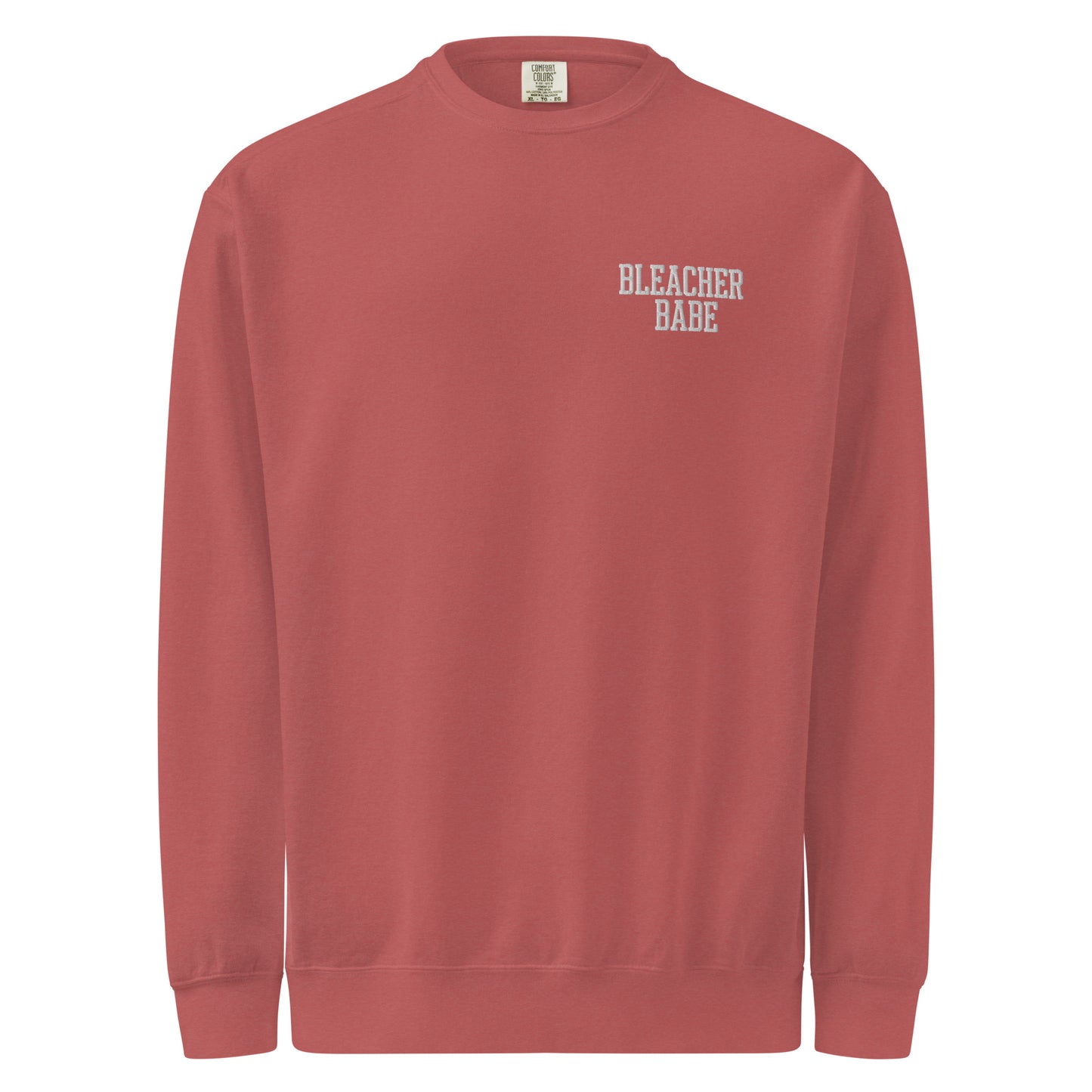 Bleacher Babe Embroidered Crewneck Sweatshirt