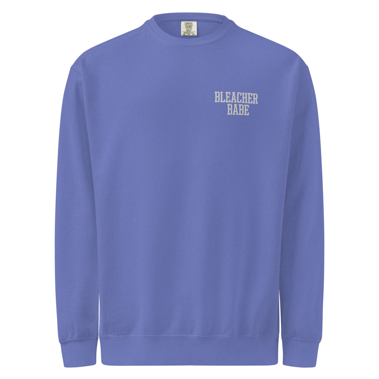 Bleacher Babe Embroidered Crewneck Sweatshirt