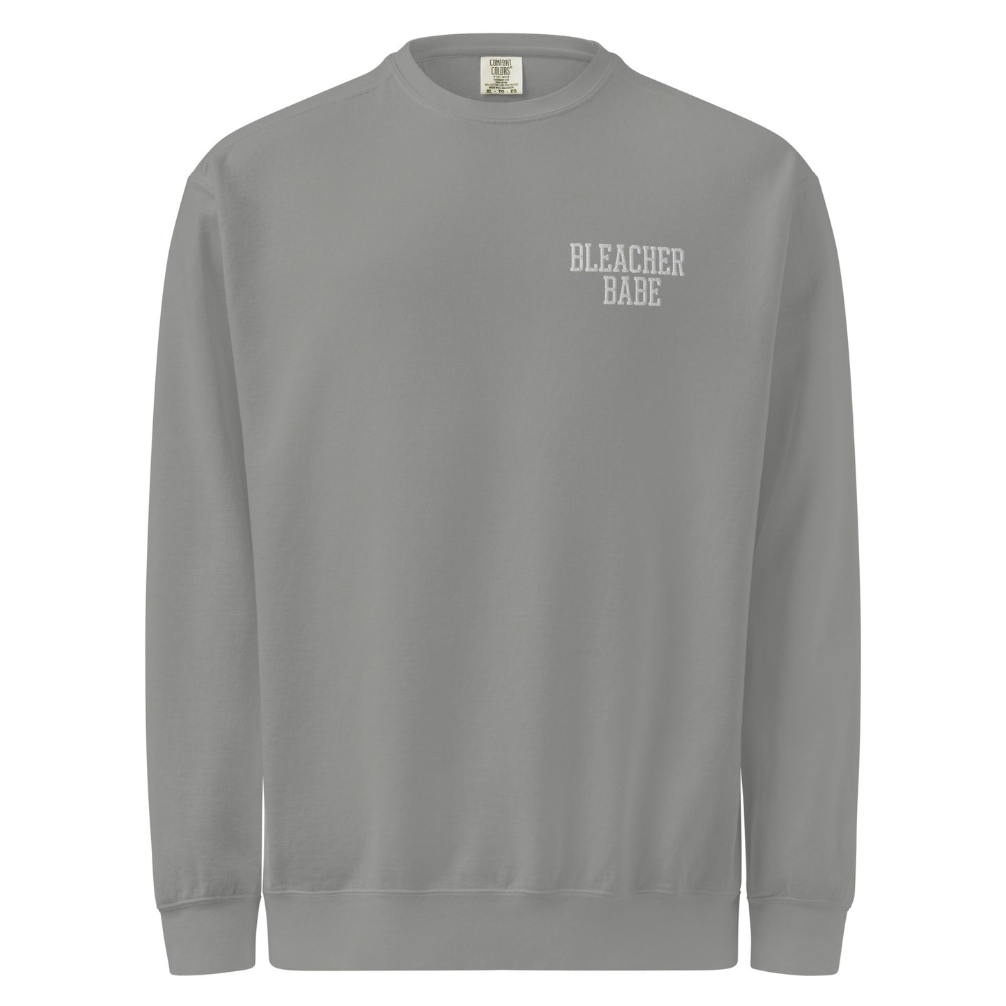 Bleacher Babe Embroidered Crewneck Sweatshirt