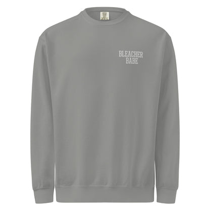 Bleacher Babe Embroidered Crewneck Sweatshirt