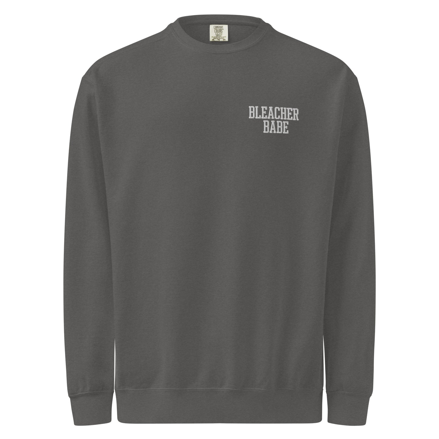 Bleacher Babe Embroidered Crewneck Sweatshirt